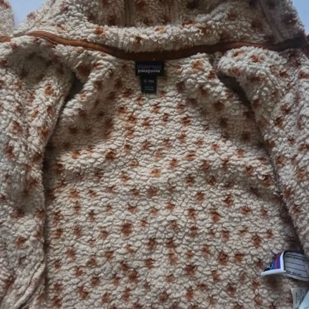 Patagonia Furry Friends Hooded Fleece Jacket - 12-18 Months